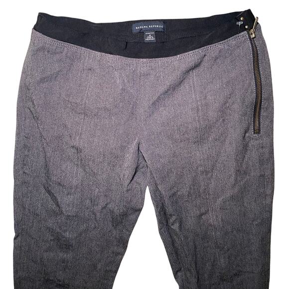 Banana Republic - Gray High Stretch Cropped Skinny Pants - Size 4 - Picture 3 of 12